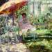 The Garden Parasol (study)